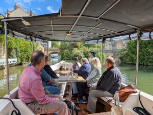 The start of our river cruise